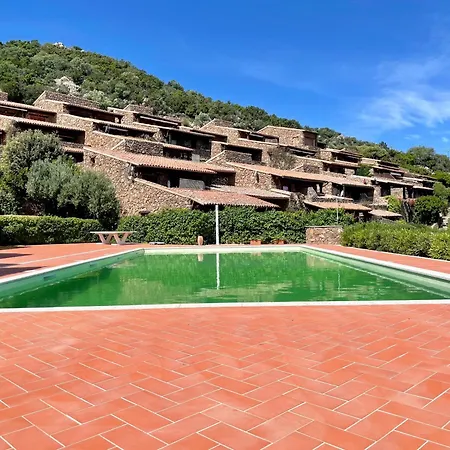 Апартаменты Punta Est Quadrilocale Terrazza Favolosa Vista Mare Капо-Кода-Кавальо